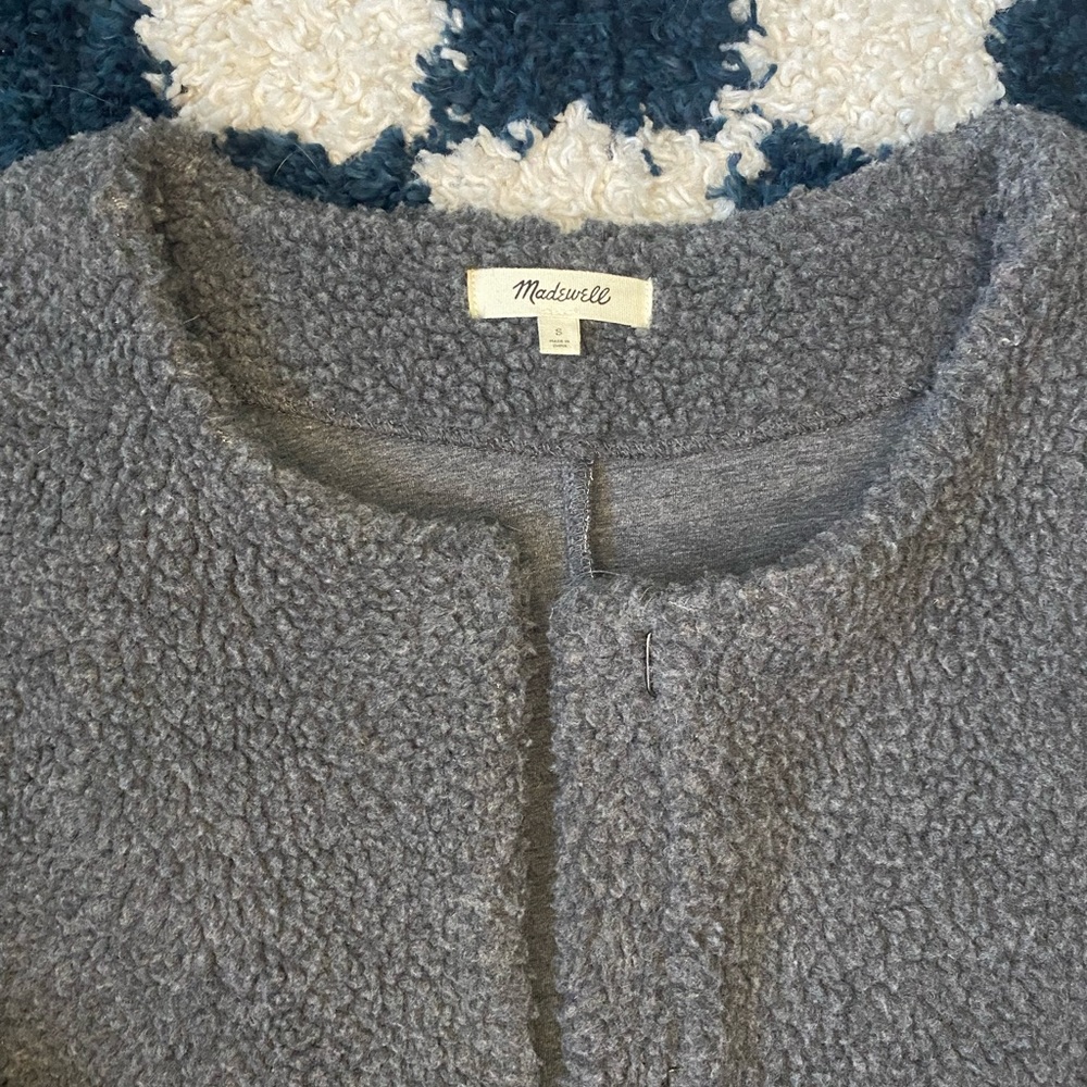 Madewell Sherpa Coat - Picture 2 of 4